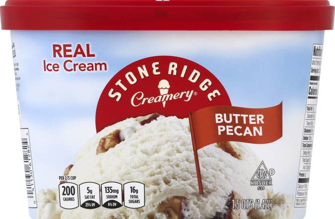 Stone Ridge Creamery Butter Pecan Ice Cream (1.5 qts)