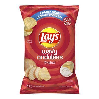 Lay's Wavy Original Chips (235 g)
