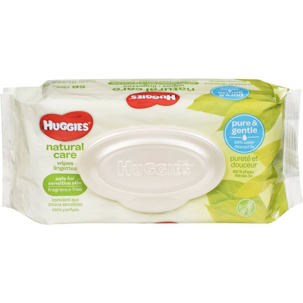 Huggies Natal Care Baby Wipes (56 units)