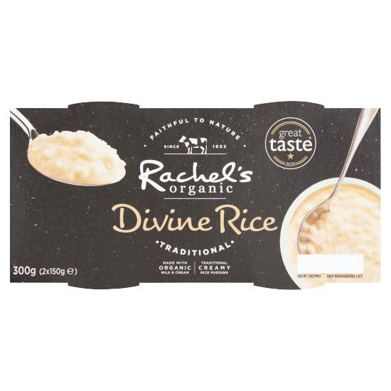 Rachel's Organic Organic Divine Traditional Rice Puddings (2 pack)