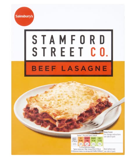 Stamford Street Co. Beef Lasagne (400g)