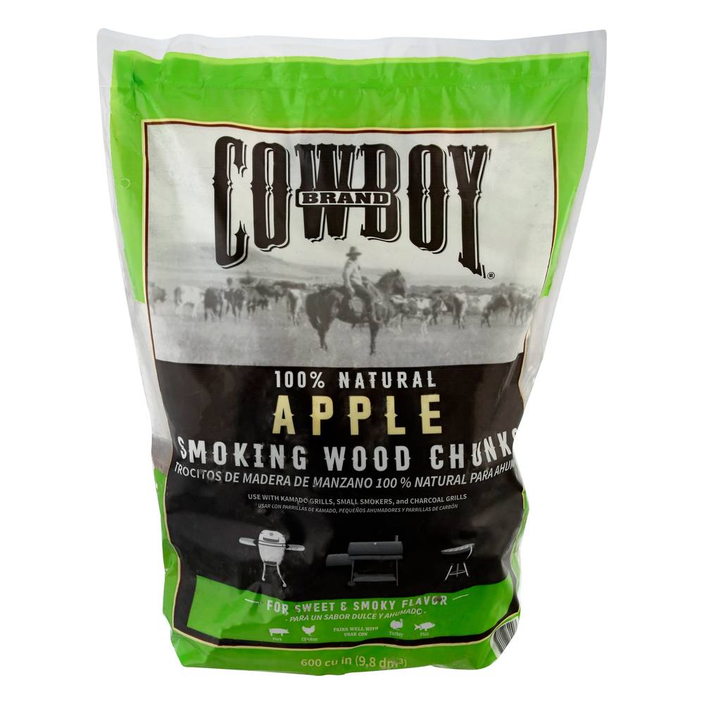 Cowboy Charcoal Apple 600-Cu in Wood Chunks | 52323