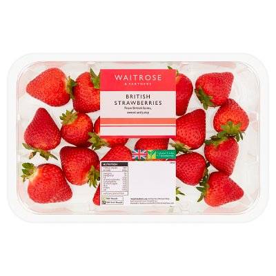 Waitrose British Strawberries (600g)