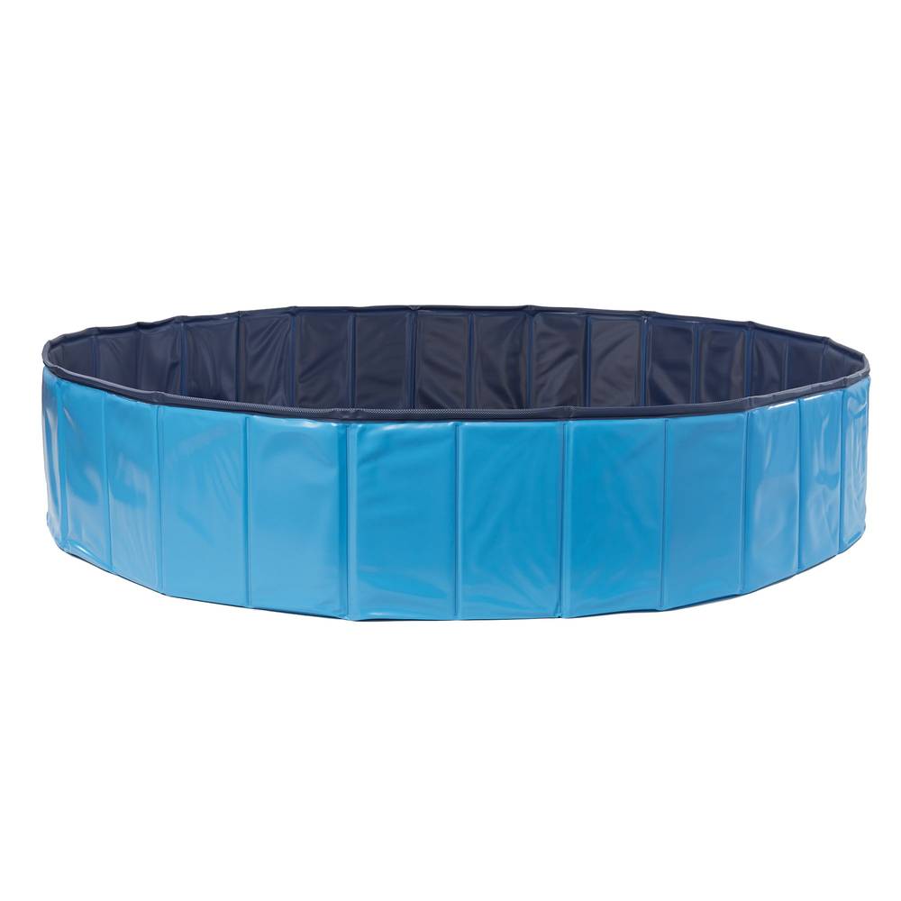 Top Paw Foldable Outdoor Dog Pool (x-large/blue)