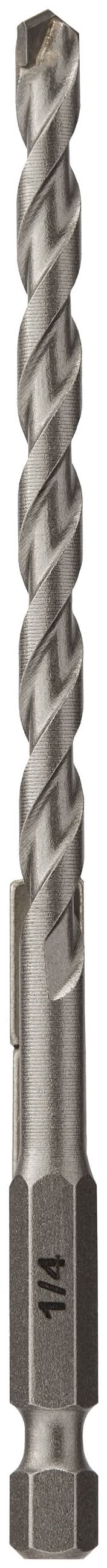 SKIL 1/4-in x 5-in Alloy steel Masonry Drill Bit For Hammer drill