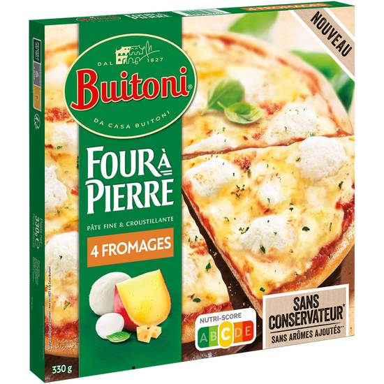 Four A Pierre Pizza 4 Fromages Buitoni 330 gr