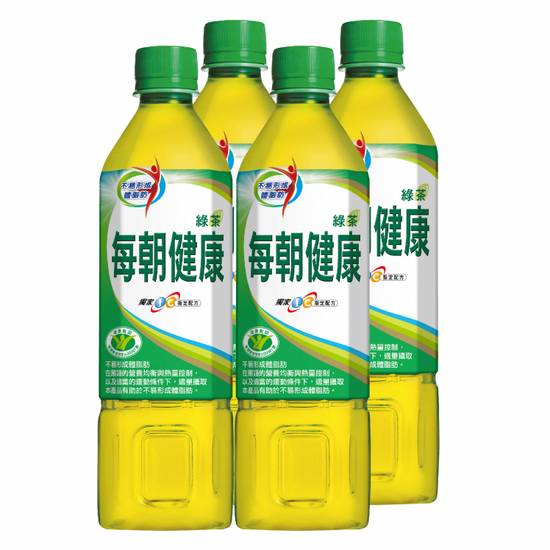 每朝健康綠茶PET650(四��入)