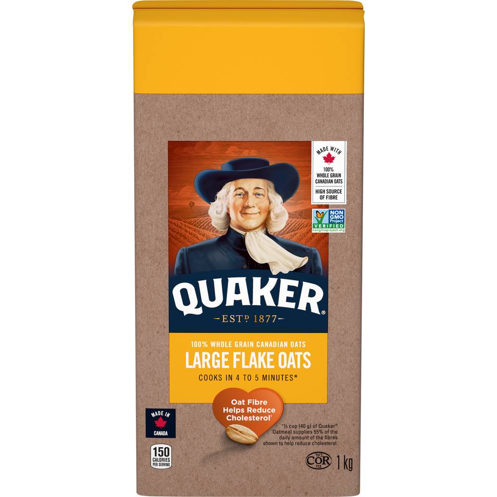 Quaker Large Flake Oats (1kg)