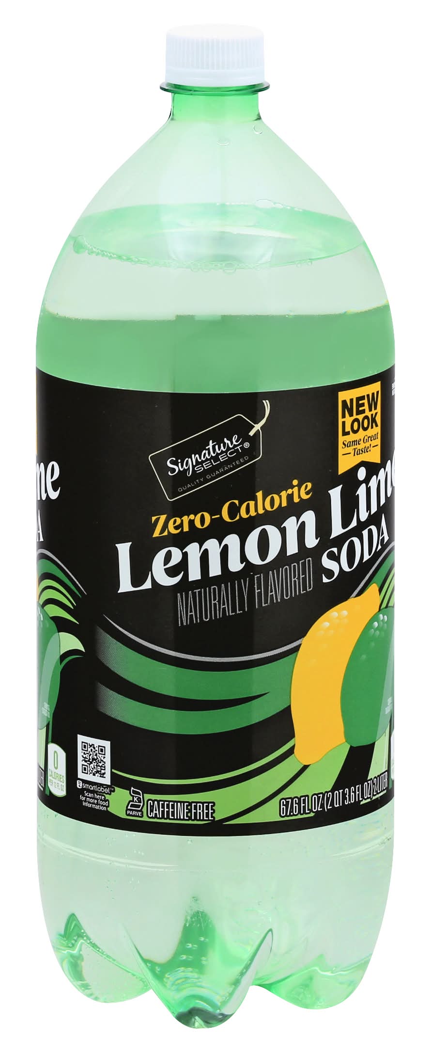 Signature Select Zero-Calorie Lemon Lime Soda (2 L)