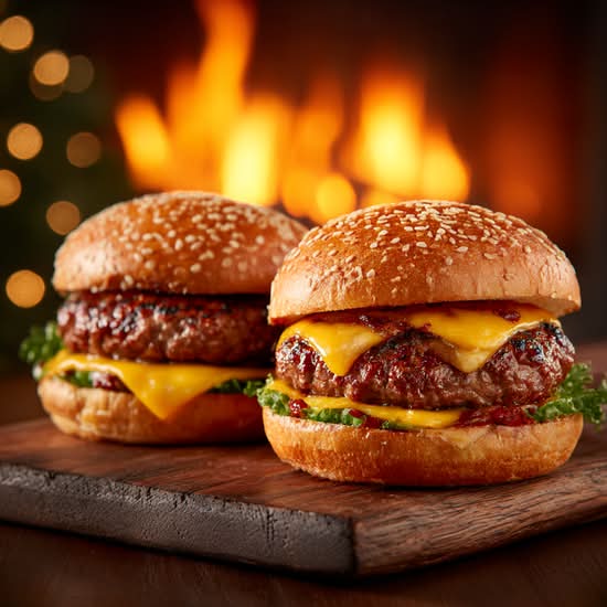 Burger Duo : 2 Burgers Classic Au Choix