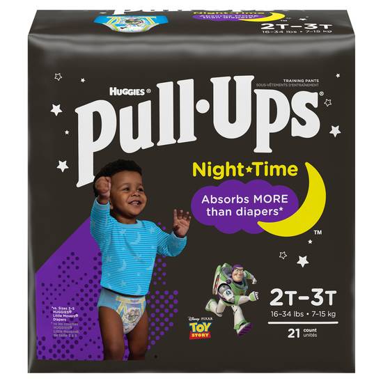 Huggies Pull-Ups Boys' Potty Training Pants 2t-3t (21 ct)