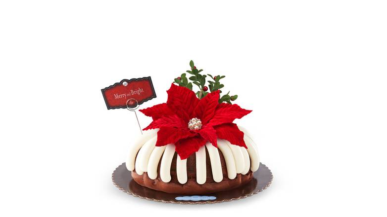 Merry & Bright 10" Decorated Bundt Cake