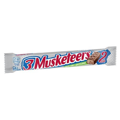 3 Musketeers Sharing Size Chocolate Candy Bar - 3.28 oz