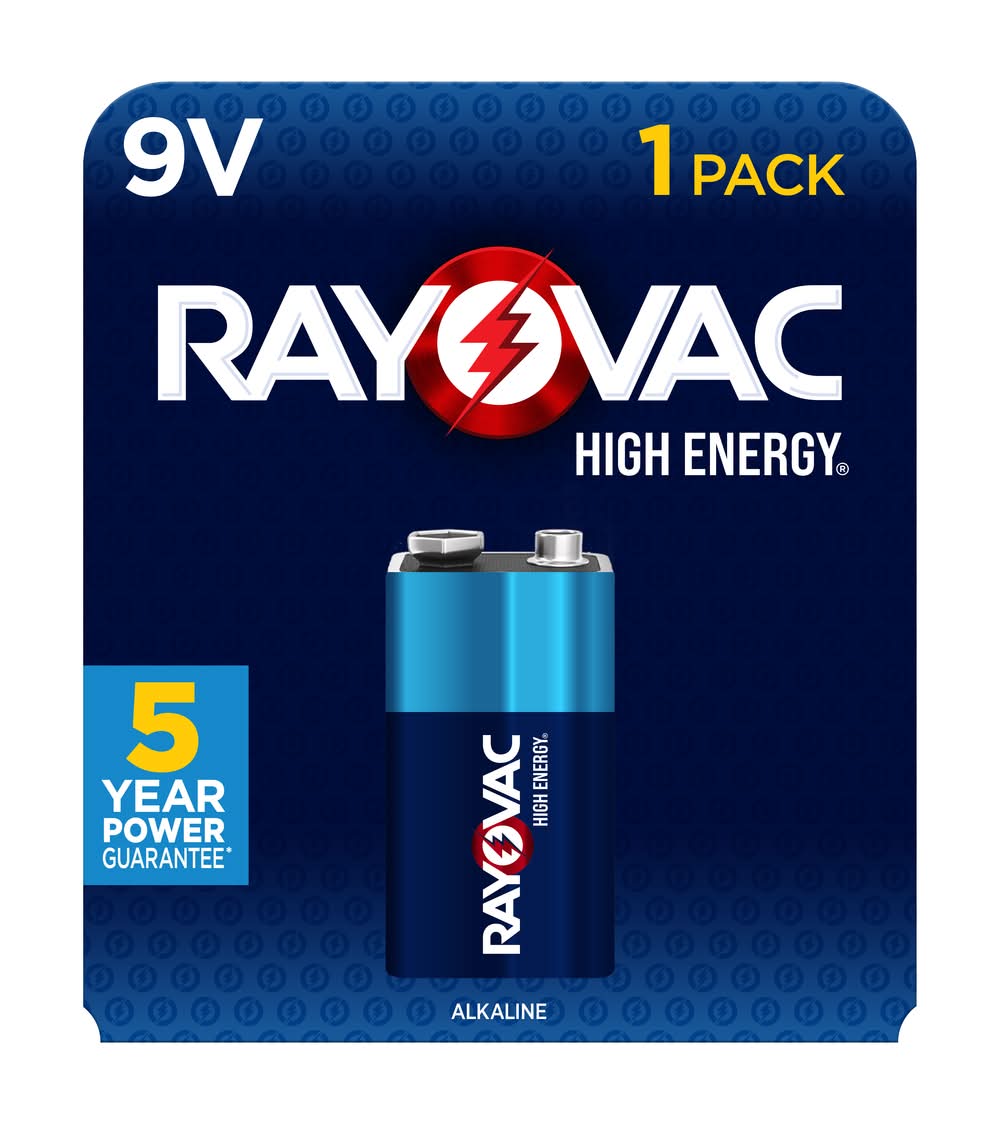 Rayovac High Energy 9v Battery