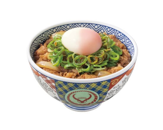ねぎ半玉牛丼
