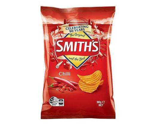 Smith's Crinkle Chilli 90g
