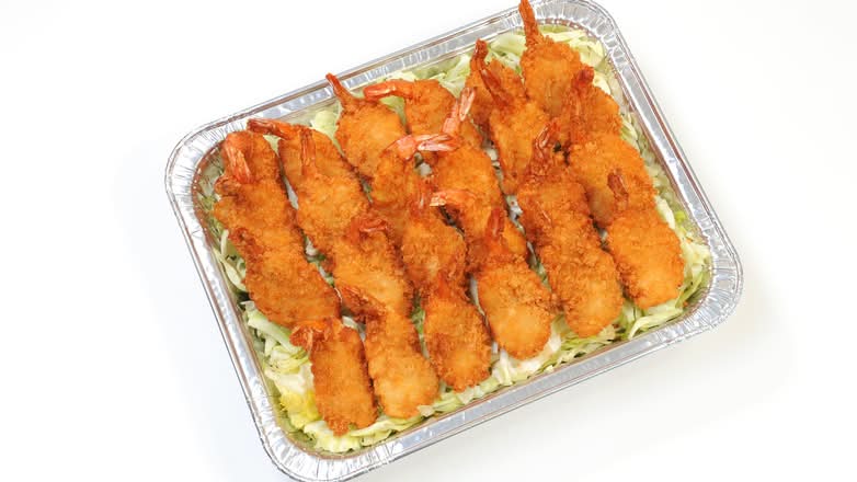 Full Pan Fried Shrimp