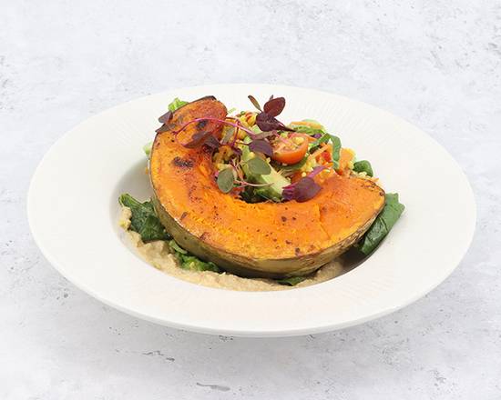 CROWN PRINCE SQUASH WARM SALAD (VE)