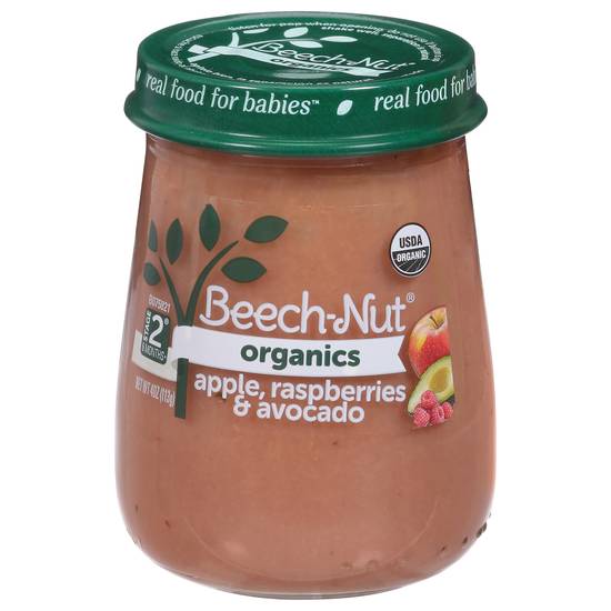 Beech-Nut Stage 2 Apple Raspberries & Avocado Baby Food