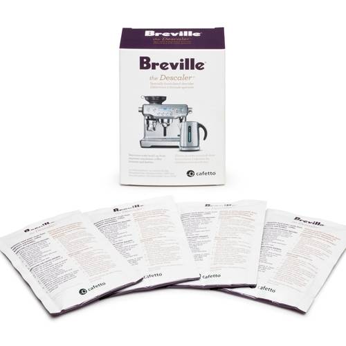 Breville the Descaler Set of 4 Specially Formulated Descaler Packs