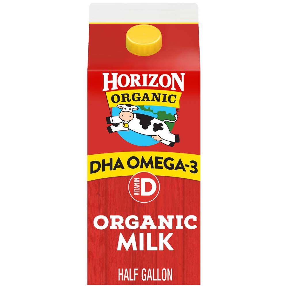 Horizon Organic Whole Dha Omega-3 Milk (0.5 gal)