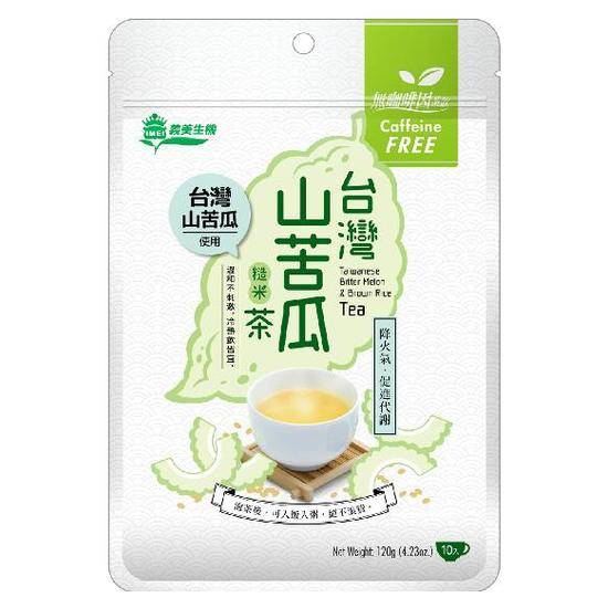 義美生機台灣山苦瓜糙米茶12g*10入