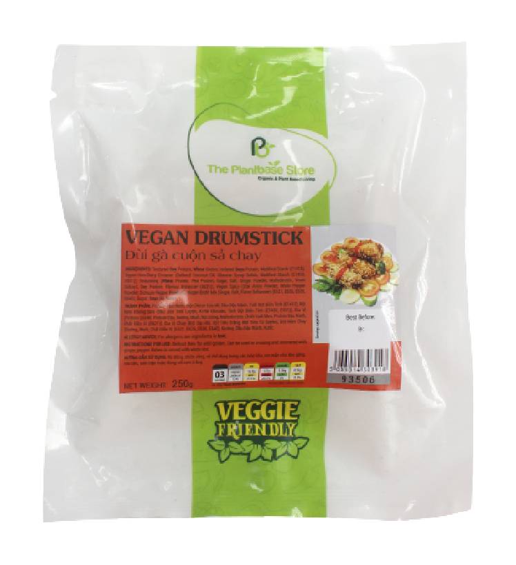 The Plantbase Store Vegan Drumstick 250g