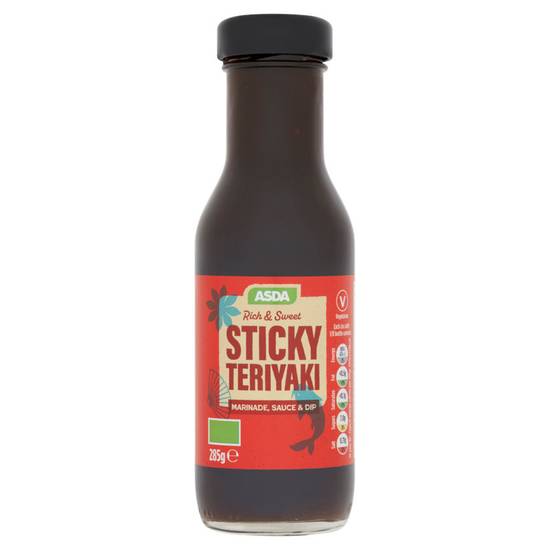 Asda Sticky Teriyaki Marinade, Sauce & Dip 285g