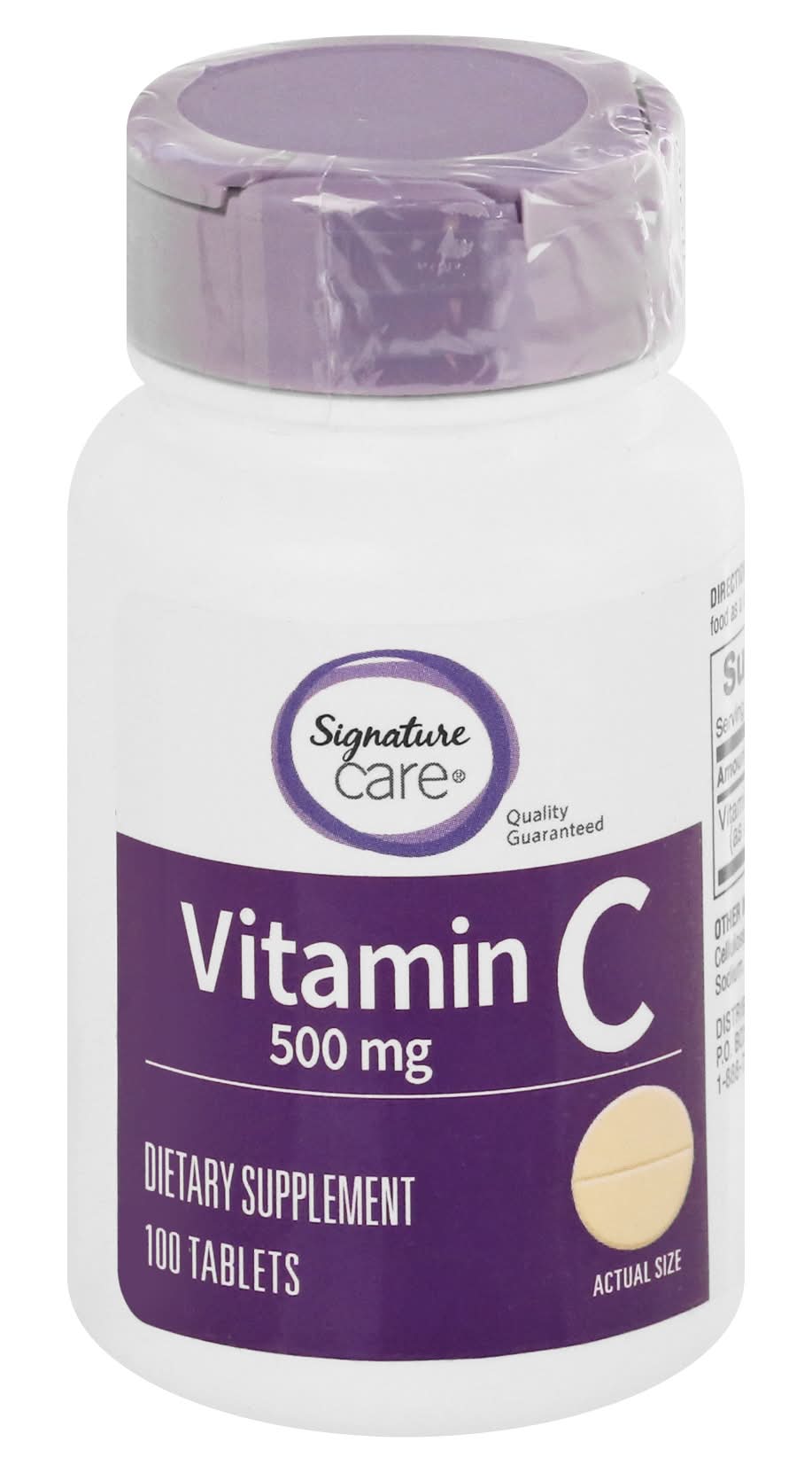 Signature Care Vitamin C Tablets (10.6 oz, 100 ct)