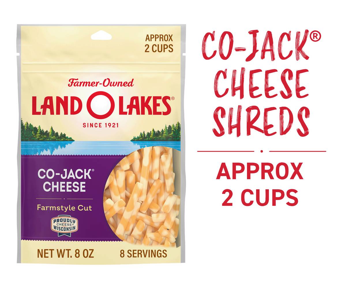 Land O'Lakes Farmstyle Shreds Co-Jack Cheese (8 oz)