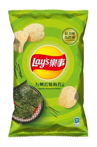 樂事九州岩燒海苔口味洋芋片50元