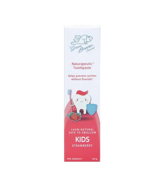 The Green Beaver Company Strawberry Kids Toothpaste (100 g)