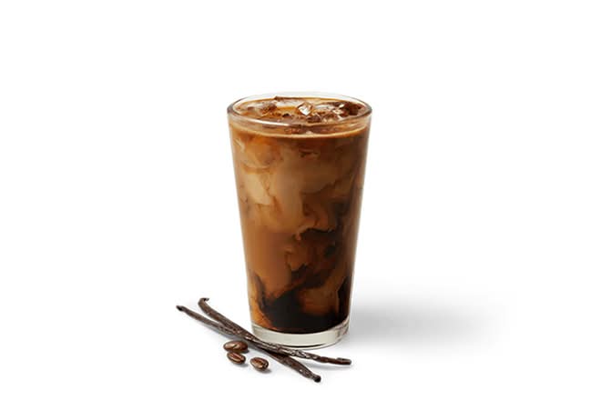 Iced Vanilla Coffee with Milk