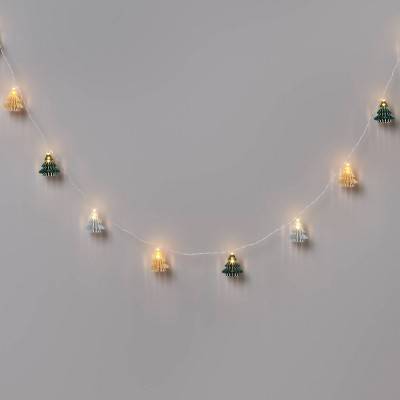 Wondershop Christmas Tree 10 Led Battery Operated String Light, 8'