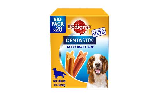 Pedigree Dentastix Daily Adult Medium Dog Treat Dental Chews 28pk