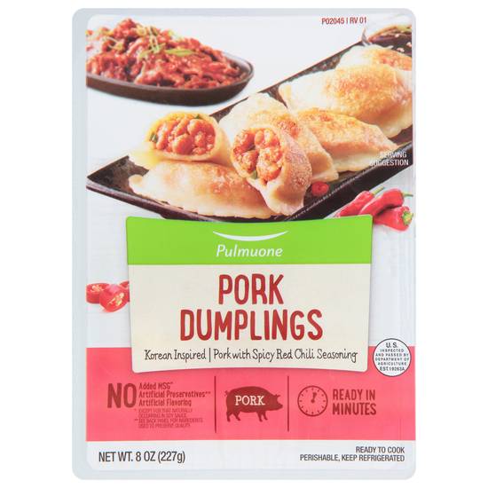 Pulmuone Korean Inspired Pork Dumplings (8 oz)