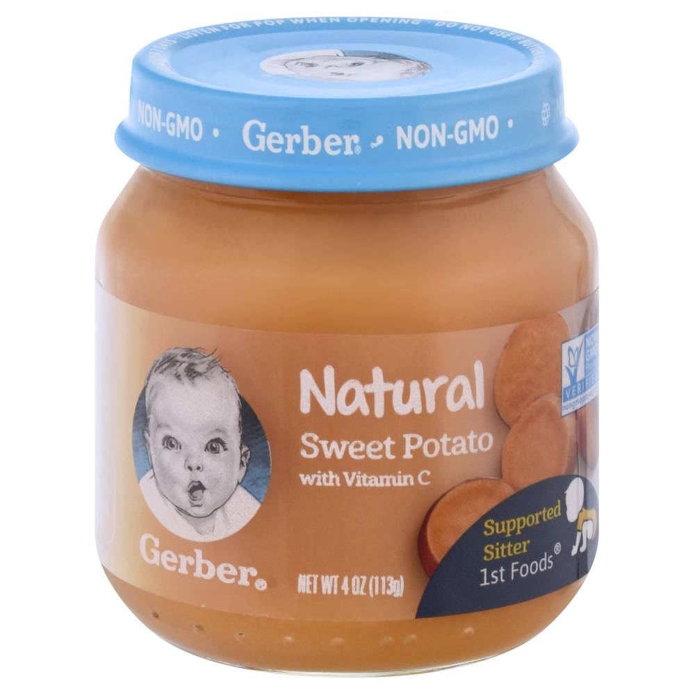 Gerber Natural For Baby 1st Foods Sweet Potato