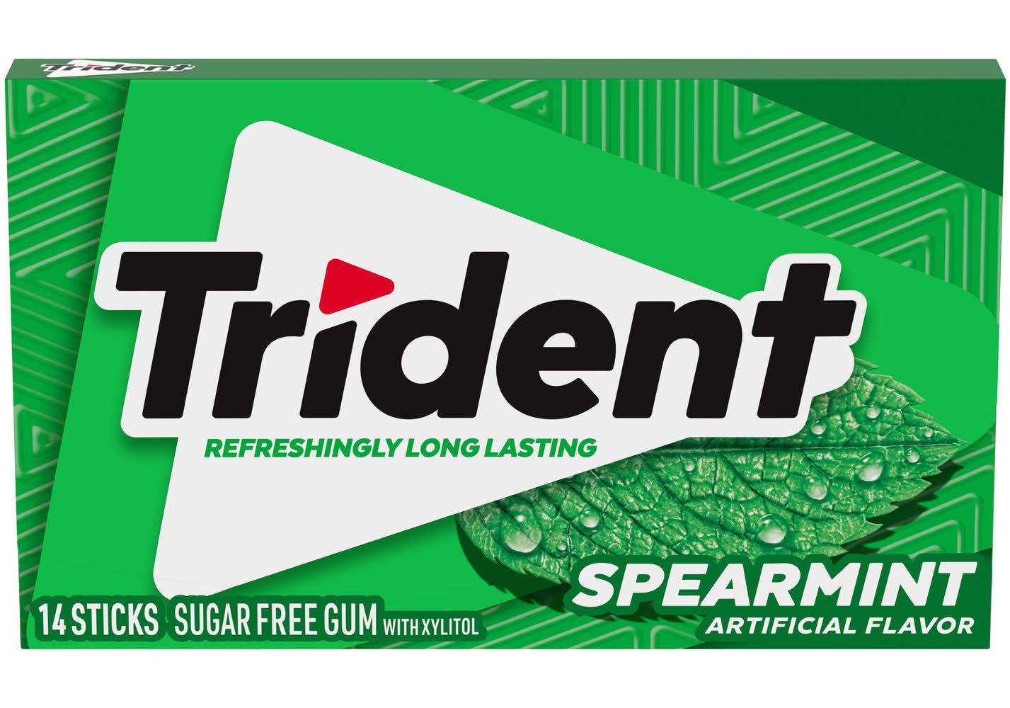 Trident® Spearmint Sugar-Free Gum - 14 Sticks