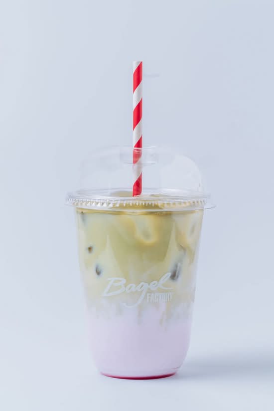 Iced Strawberry Matcha