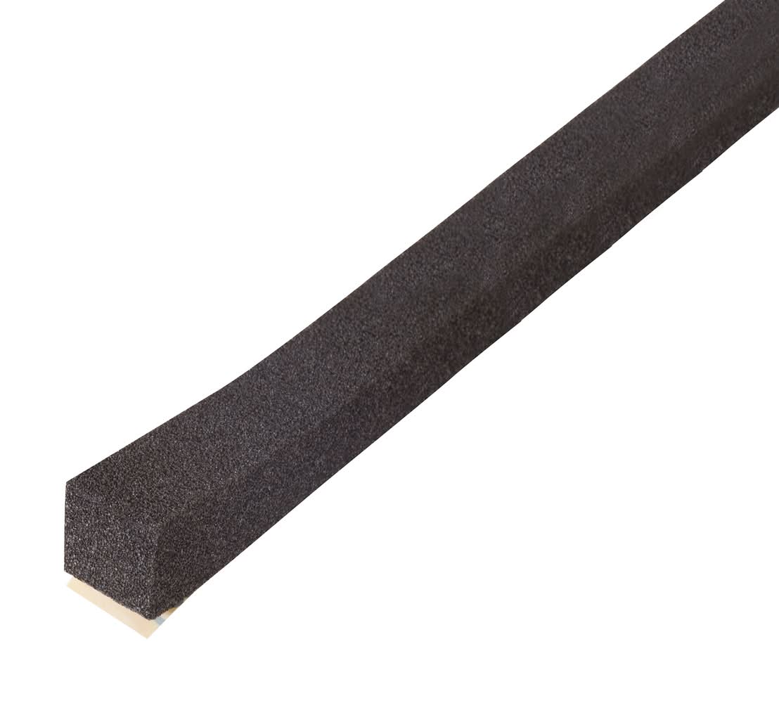 M-D 20-ft x 1/2-in x 1/2-in Black Foam Window Weatherstrip