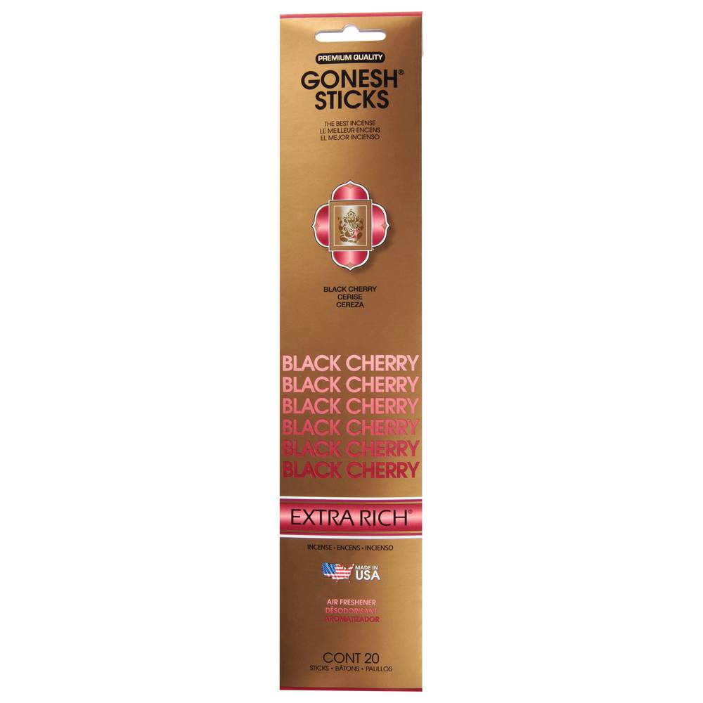 Gonesh Incense Black Cherry Sticks ( 20 ct)