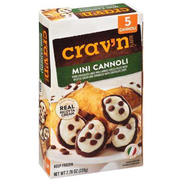 Crav'N Flavor Cannoli, Mini