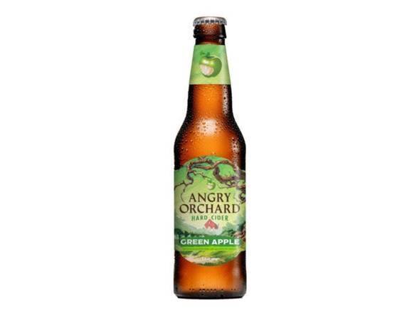 Angry Orchard Green Apple Hard Cider, Spiked (24 x 12 fl oz)