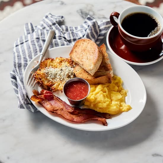 House Breakfast Plate