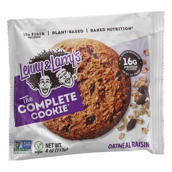 Lenny & Larry's Plant-Based Oatmeal Raisin the Complete Cookie