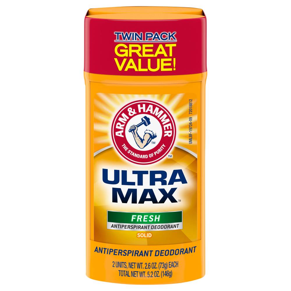 Arm & Hammer Ultra Max Sweat Control Fresh Antiperspirant Deodorant