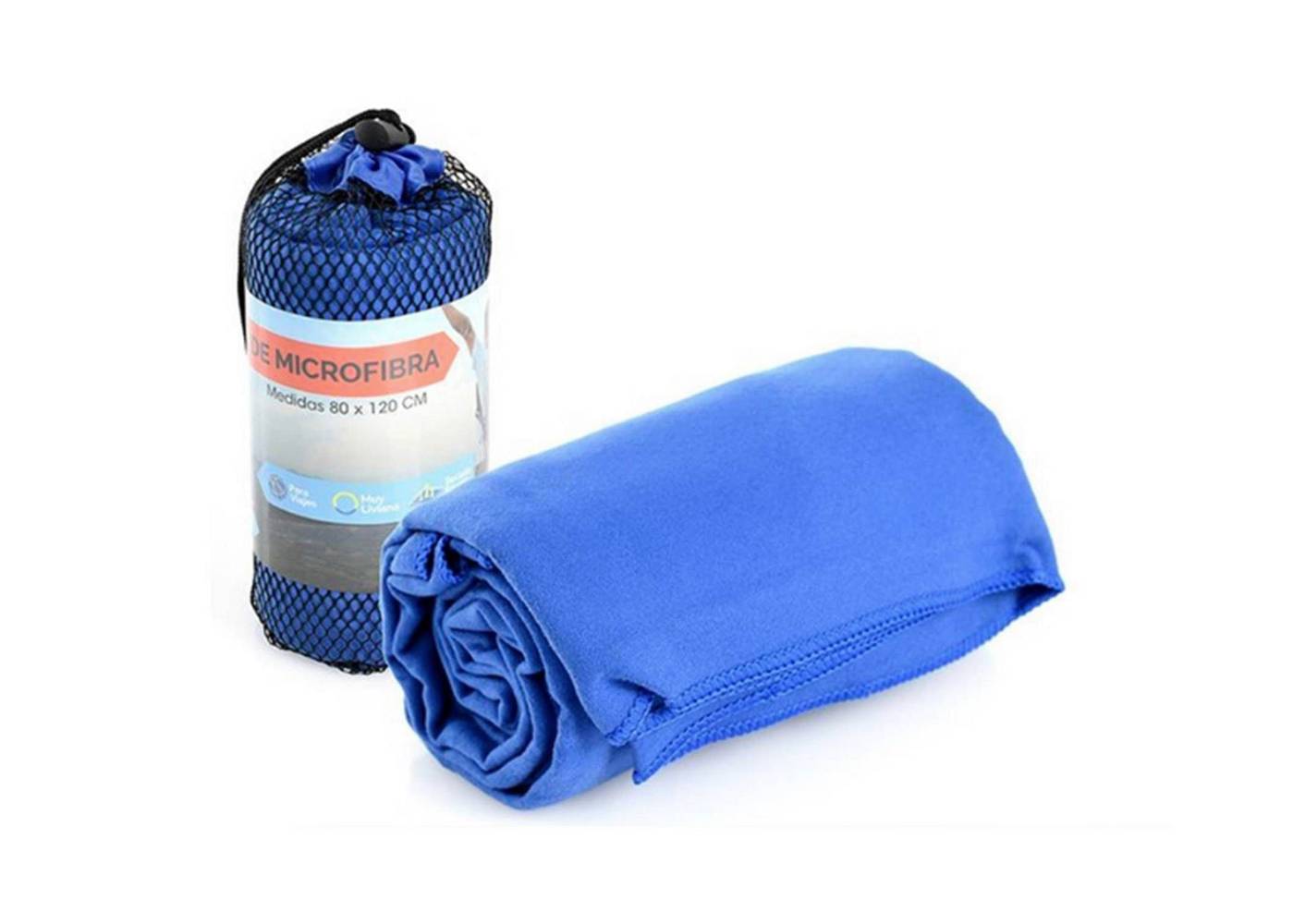 Pro outdoor toalla outdoor microfibra (1 toalla, 1 bolso)