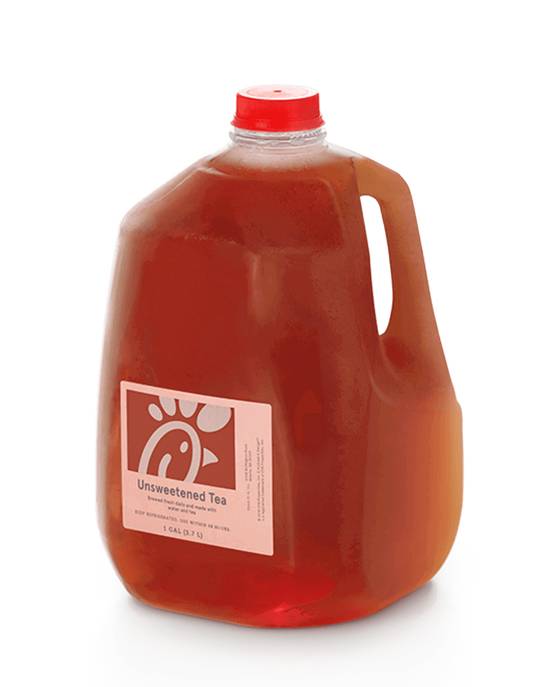 Order Gallon Freshly-Brewed Iced Tea Unsweetened food online from Chick-Fil-A store, Long Beach on bringmethat.com
