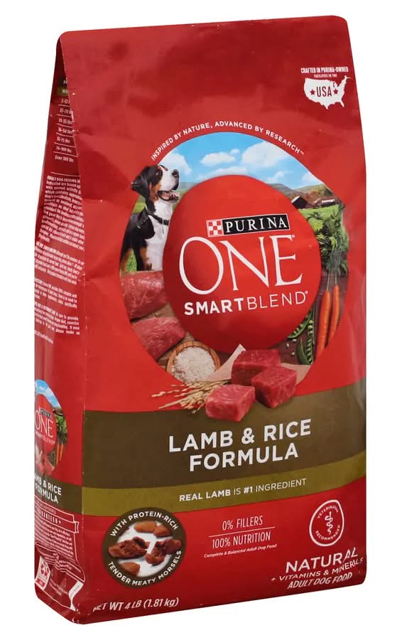 Purina One Lamb and Rice Formula Dog Food