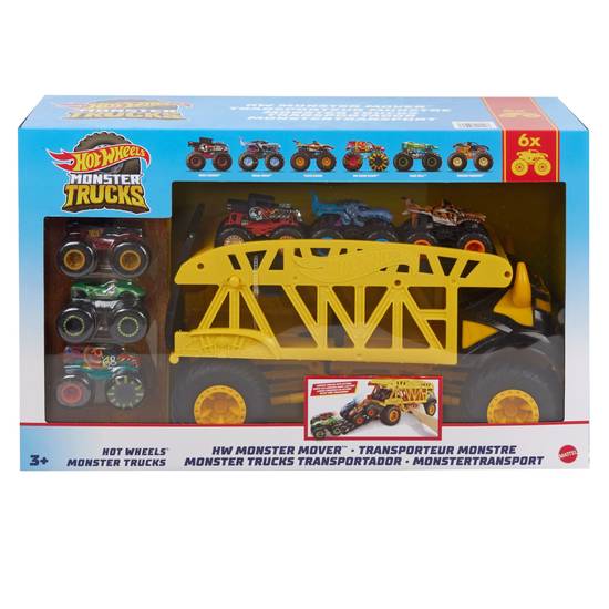 Mattel Transporteur Monstre Hot Wheels (1 unité) - Hot Wheels Monster Truck Mover (1 unit)